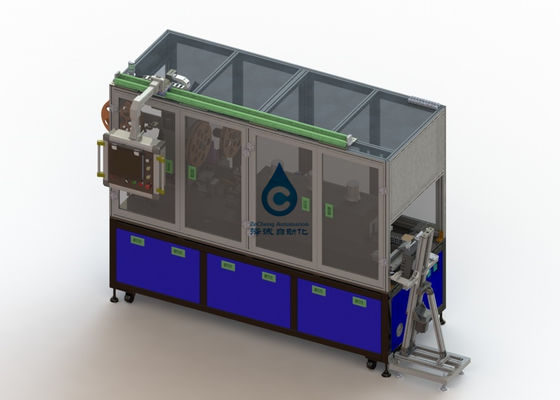 dispositif d'autocollant de film d'Ion Battery Production Line Outer du lithium 18650 26650 32650