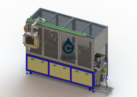 Chaîne de production de batterie au lithium de la douille 18650 de PVC d'ANIMAL FAMILIER fréquence variable réglable