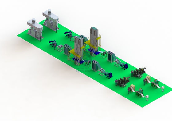 CZinc - batterie de nickel, fer - batterie de nickel, cadmium - chaîne de production automatique de plat de batterie de nickel