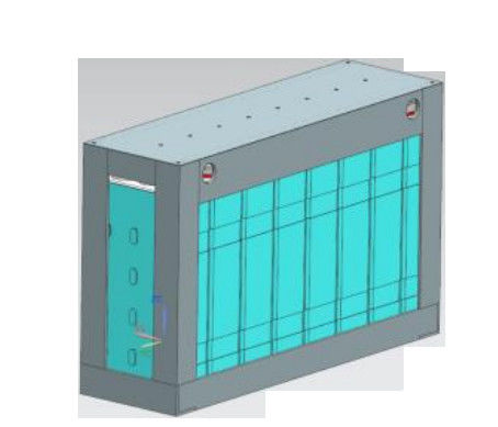 Batterie composée de zinc de nickel de la batterie 12V120Ah de zinc de Ni 8PCS
