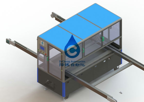 PLC automatique carré de machine attachante du ruban adhésif de module de batterie pour la feuille de barre omnibus