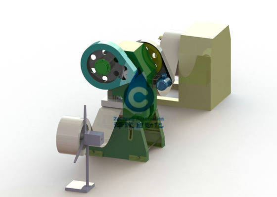 Cadmium zinc-nickel de la poinçonneuse 600KG 80PPM 13KW de plat de batterie