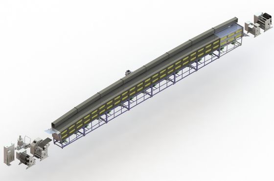 Machine de revêtement d'extrusion de 600MM pour la production de la batterie LiFePO4