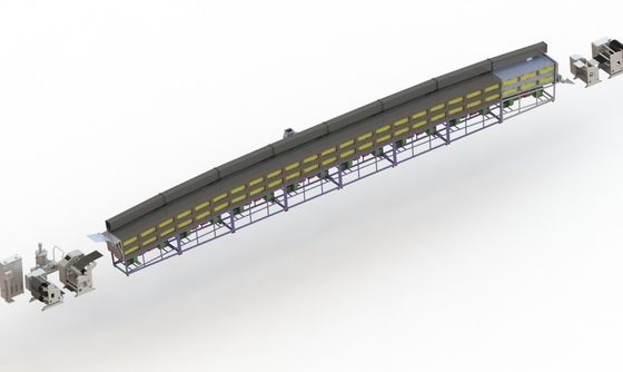 Machine de revêtement d'extrusion de 600MM pour la production de la batterie LiFePO4