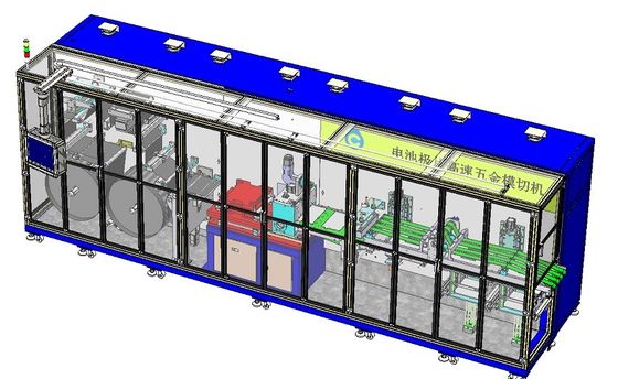 Machine de découpage 220V en métal 30PPM à grande vitesse pour le morceau de Polonais de batterie