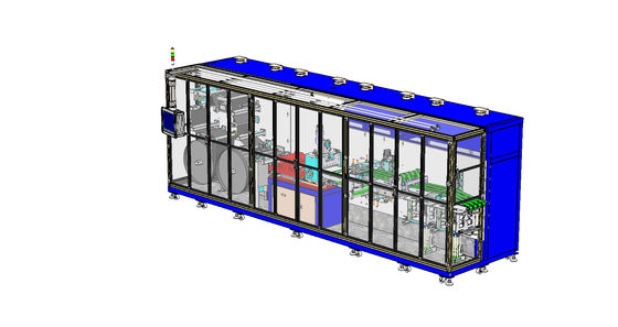 Machine de découpage 220V en métal 30PPM à grande vitesse pour le morceau de Polonais de batterie
