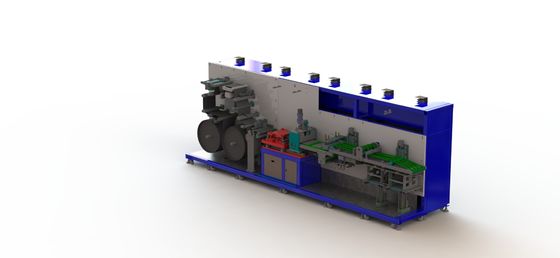 Machine de découpage 220V en métal 30PPM à grande vitesse pour le morceau de Polonais de batterie