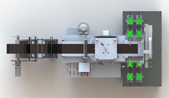 Machine de découpage 30PPM 3kw 220V de laser de morceau de Polonais de batterie avec des crochets de Polonais