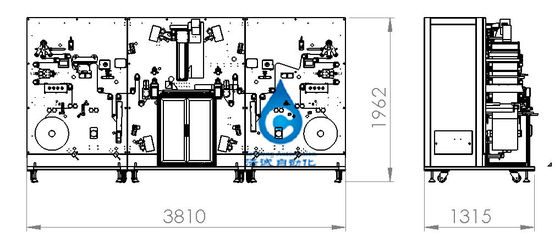 Morceau de Polonais de batterie Tab Laser Cutting Machine Laser faisant la machine 3kw 220V