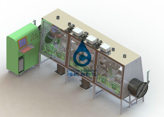 Rendement énergétique élevé d'Ion Battery Production Line With de lithium d'automation